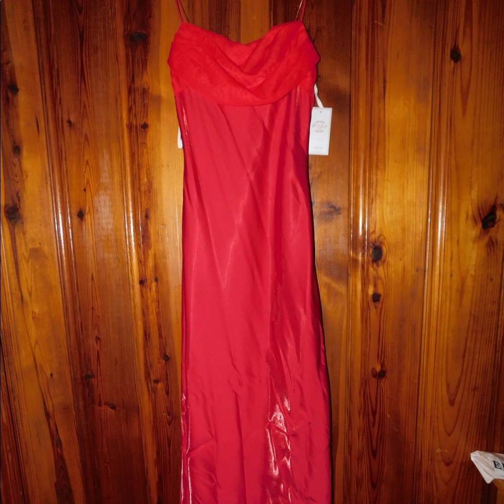 Polka U.S.A Red evening dress